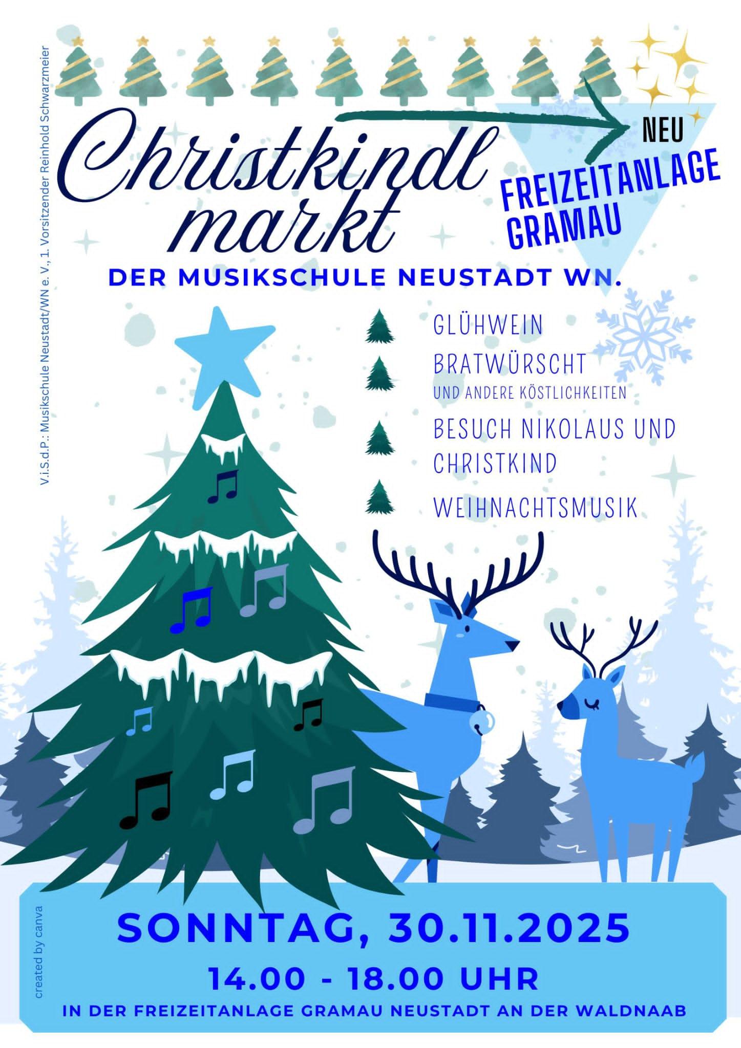 Christkindlmarkt der Musikschule Neustadt